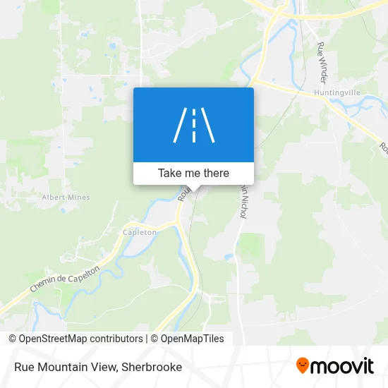 Rue Mountain View map