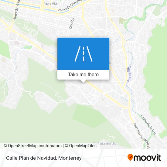 Calle Plan de Navidad map