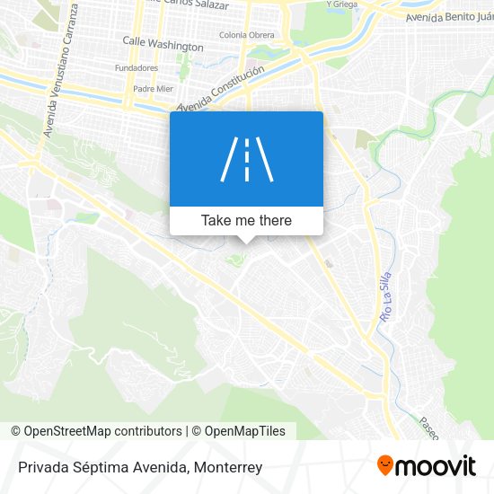 Privada Séptima Avenida map