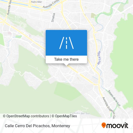 Mapa de Calle Cerro Del Picachos