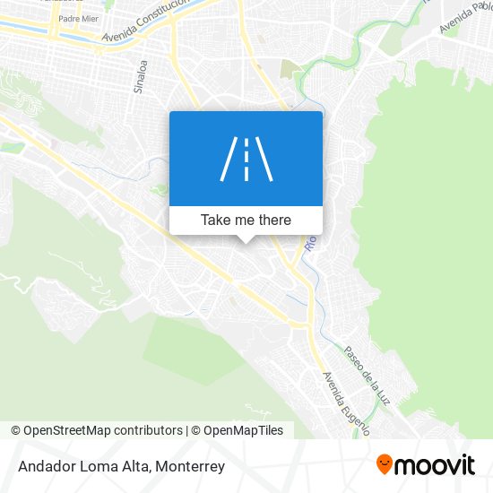 Andador Loma Alta map