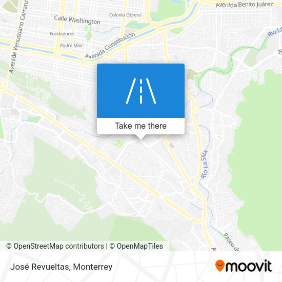 Mapa de José Revueltas