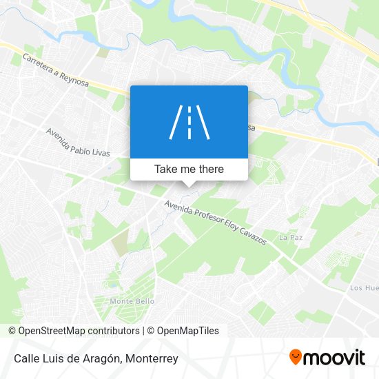 Mapa de Calle Luis de Aragón