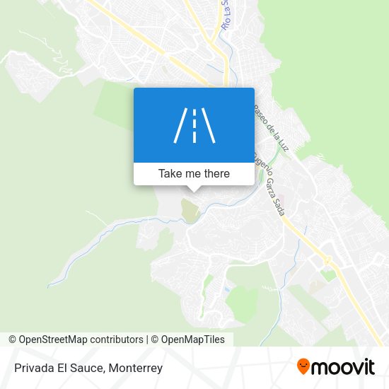 Mapa de Privada El Sauce