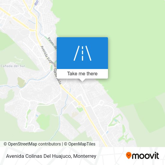 Mapa de Avenida Colinas Del Huajuco