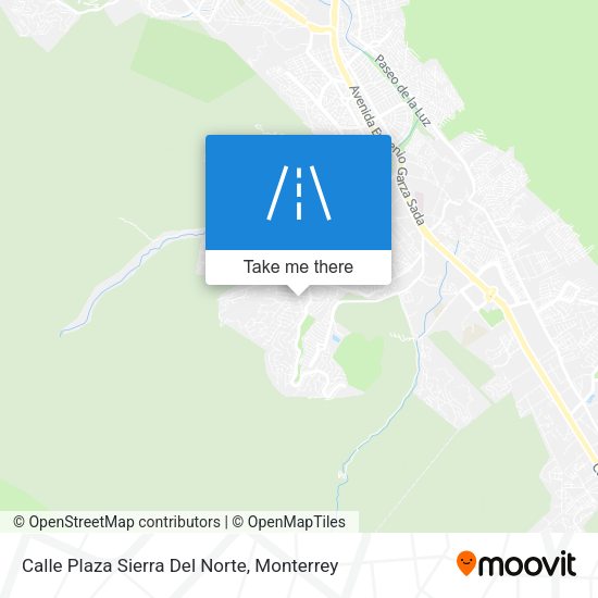 Calle Plaza Sierra Del Norte map