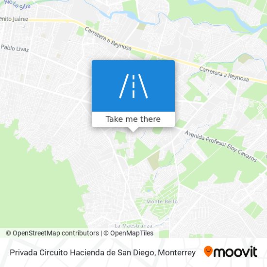 Privada Circuito Hacienda de San Diego map