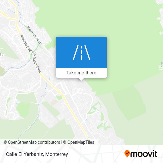 Mapa de Calle El Yerbaniz