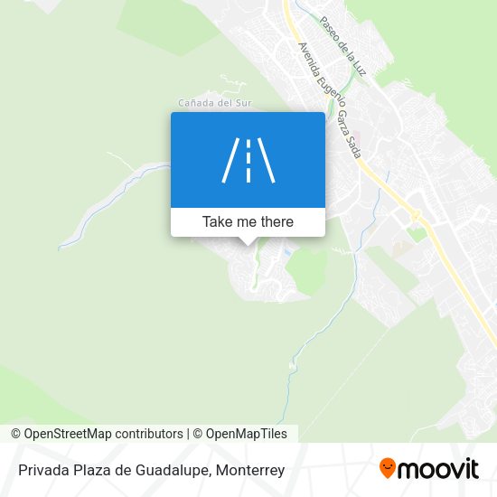 Privada Plaza de Guadalupe map