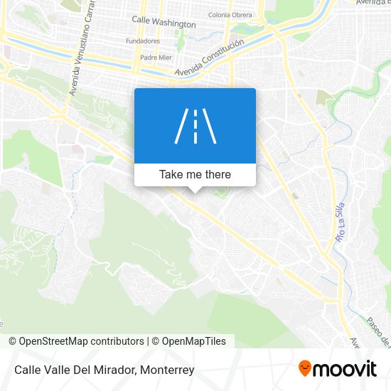 Mapa de Calle Valle Del Mirador