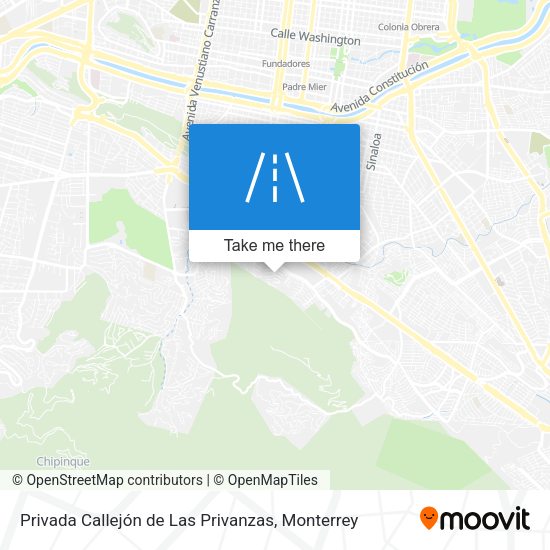 Privada Callejón de Las Privanzas map