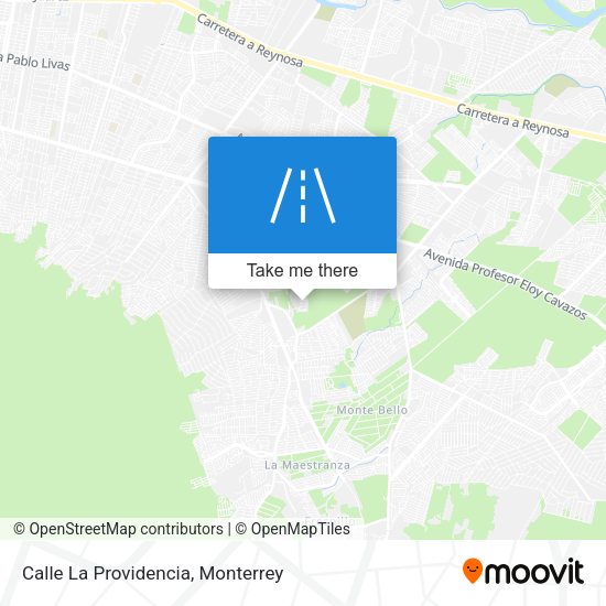 Mapa de Calle La Providencia