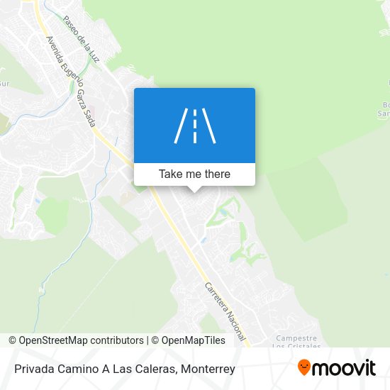 Mapa de Privada Camino A Las Caleras