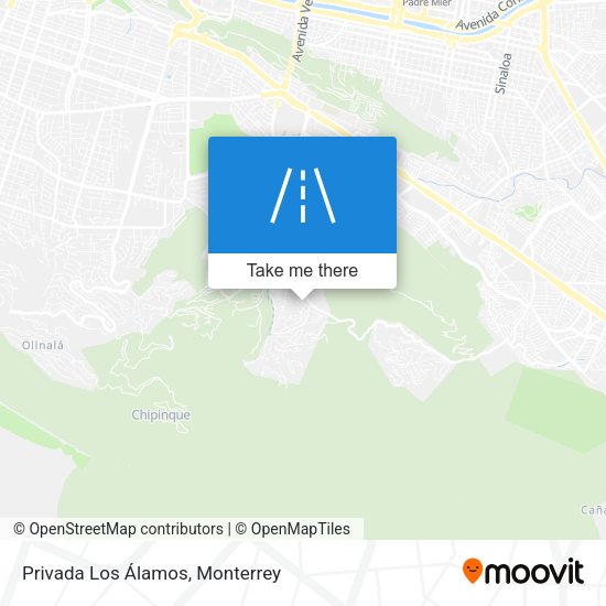 Mapa de Privada Los Álamos