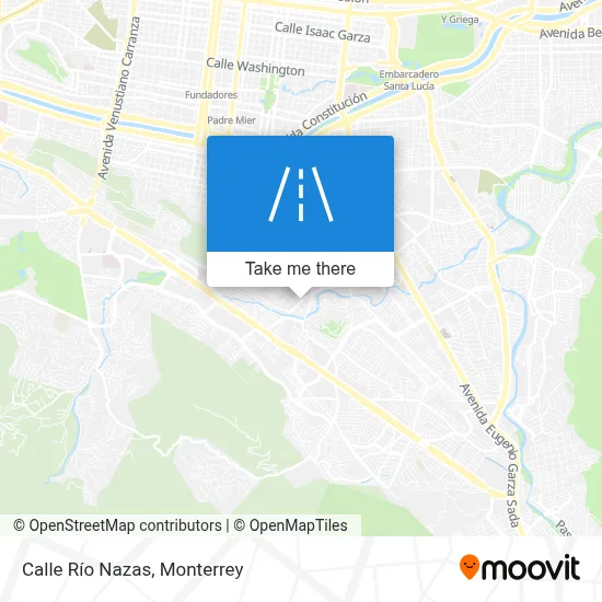 Calle Río Nazas map