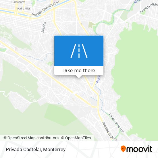 Privada Castelar map