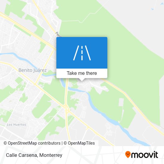 Mapa de Calle Carsena