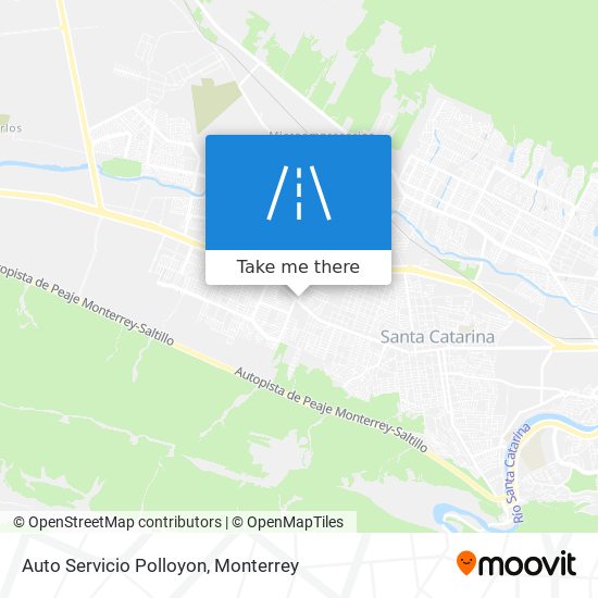 Auto Servicio Polloyon map