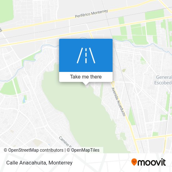 Mapa de Calle Anacahuita