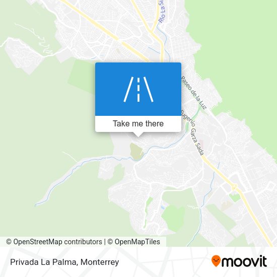Mapa de Privada La Palma