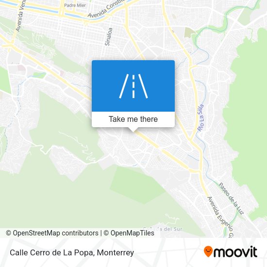 Calle Cerro de La Popa map