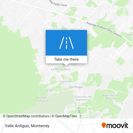 Mapa de Valle Antiguo