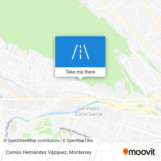 Camilo Hernández Vázquez map