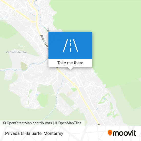 Privada El Baluarte map