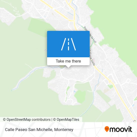 Mapa de Calle Paseo San Michelle