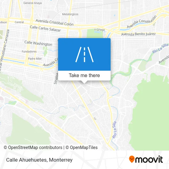 Calle Ahuehuetes map