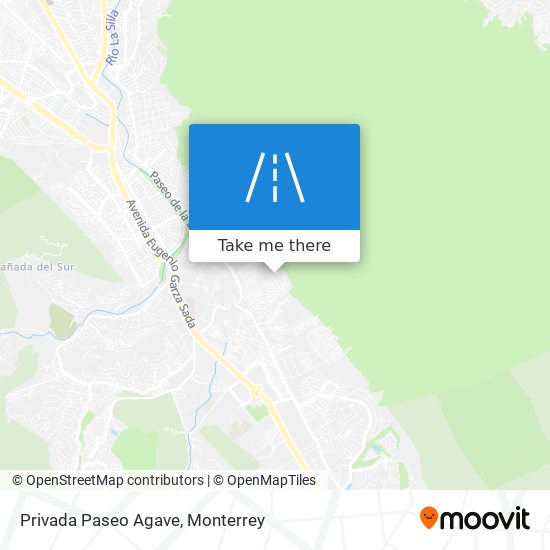 Privada Paseo Agave map