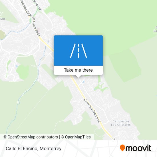 Mapa de Calle El Encino