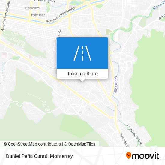 Mapa de Daniel Peña Cantú