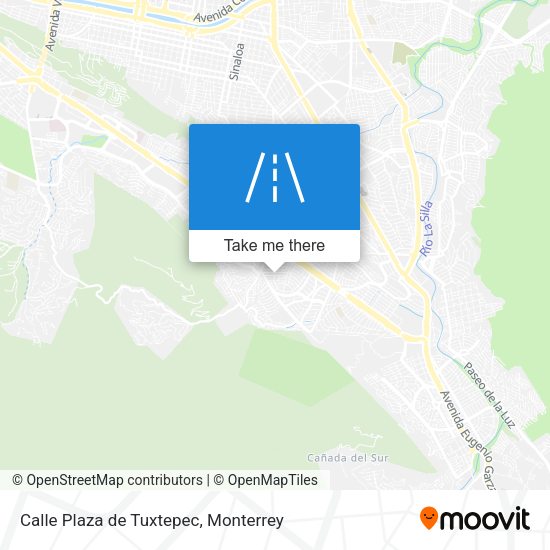 Mapa de Calle Plaza de Tuxtepec