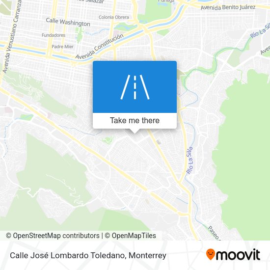 Mapa de Calle José Lombardo Toledano