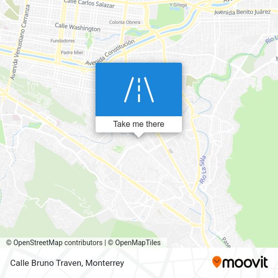 Mapa de Calle Bruno Traven