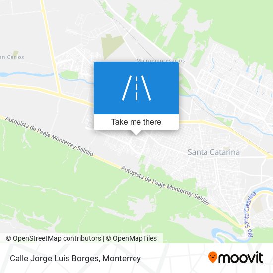 Mapa de Calle Jorge Luis Borges