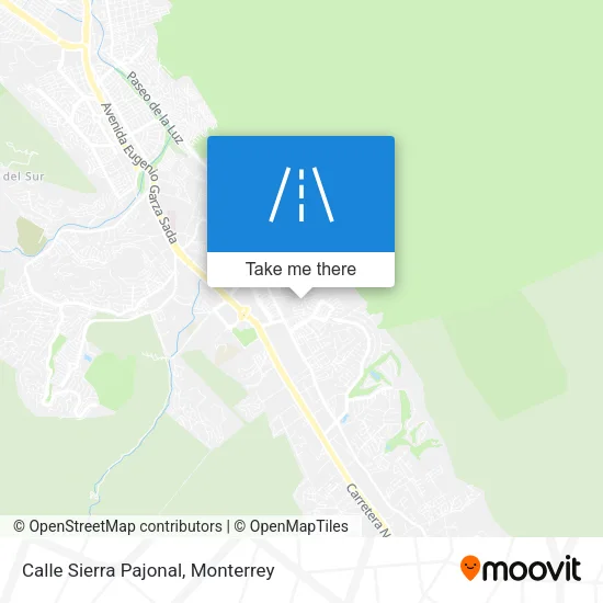 Mapa de Calle Sierra Pajonal