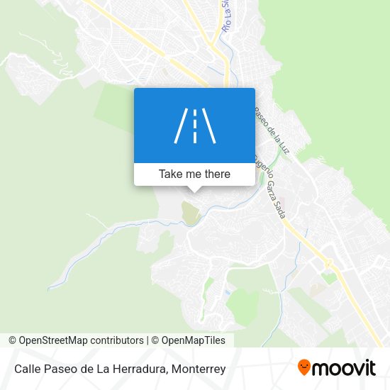 Mapa de Calle Paseo de La Herradura