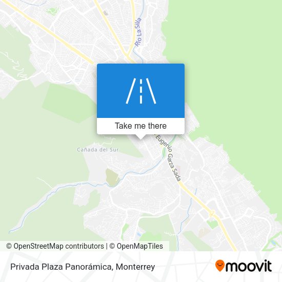 Privada Plaza Panorámica map