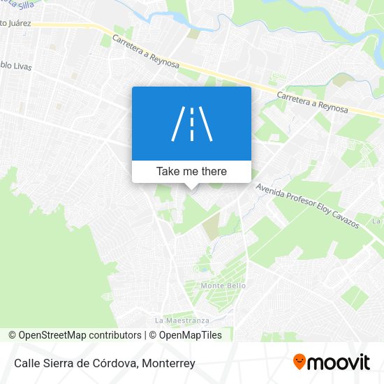 Calle Sierra de Córdova map