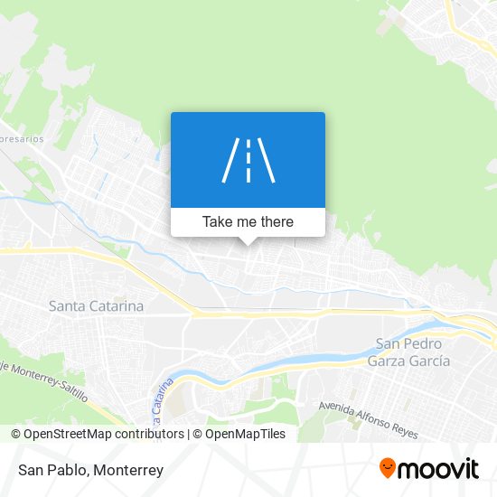 San Pablo map