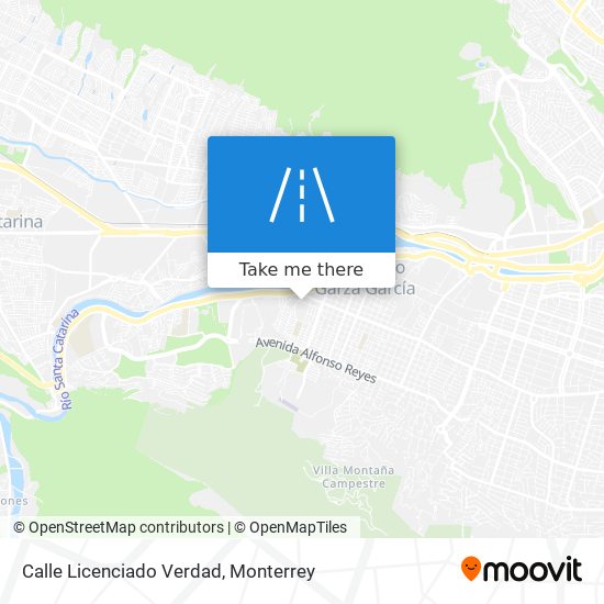 Calle Licenciado Verdad map