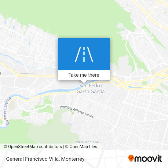 Mapa de General Francisco Villa