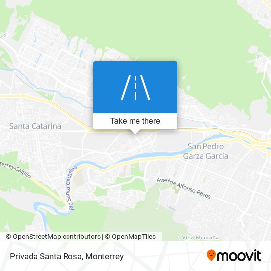 Privada Santa Rosa map