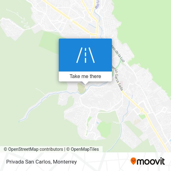Mapa de Privada San Carlos