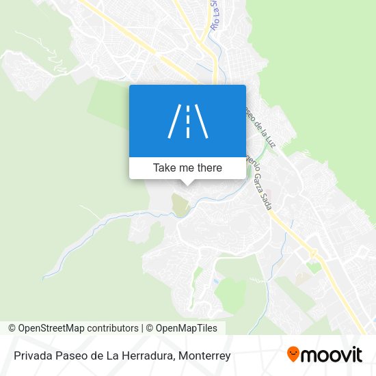 Privada Paseo de La Herradura map