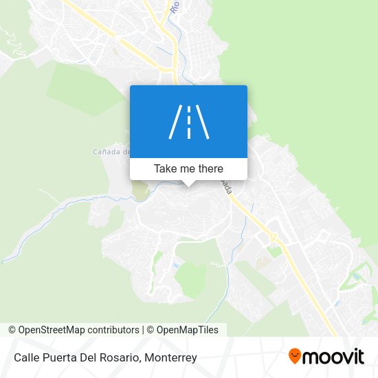 Calle Puerta Del Rosario map