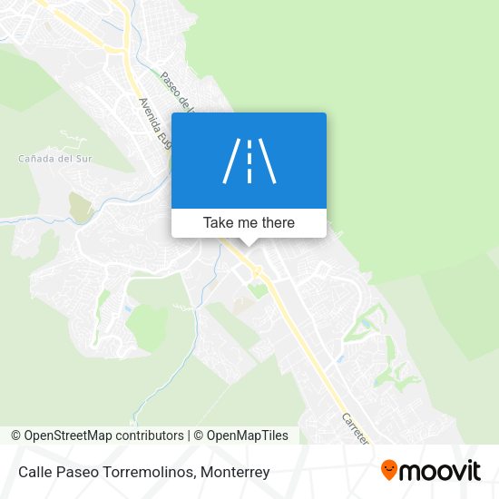 Calle Paseo Torremolinos map