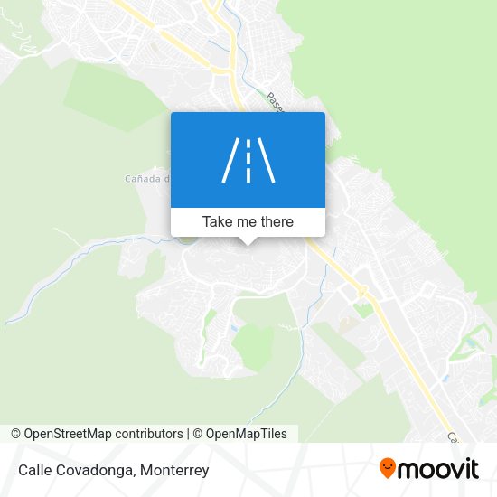 Mapa de Calle Covadonga